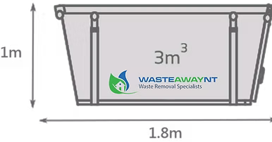 3 Cubic Meter Skip Bin